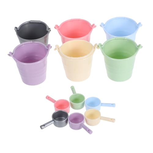 TOYANDONA 6 Sätze Miniatur -eimerspielzeug Gartenspielzeug Sandeimer Für Mini-strandeimer Miniatur-Eimer Dollhouse -reinigungsmittel Puppenhauszubehör Wassereimer Plastik TOYANDONA 6 Sätze Miniatur -eimerspielzeug Gartenspielzeug Sandeimer Für Mini-strandeimer Miniatur-Eimer Dollhouse -reinigungsmittel Puppenhauszubehör Wassereimer Plastik von TOYANDONA