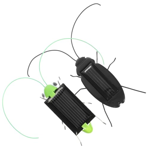 TOYANDONA 6 Stck Teiliges Solar Insektenspielzeug aus Solarbetriebenes Lernspielzeug für Schüler Realistische Simulation von und Kakerlake Energiesparend für Sonnenlicht und Unterricht von TOYANDONA