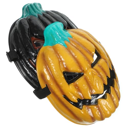TOYANDONA Kürbis Maske 6 Stk Halloween-maskengeist Halloween-neuheitsmasken Geisterkopf Masken Für Geisterkostüme Party-kürbis Kleidung Partymaske Halloween-teufel-kürbis- Cosplay Kürbiskopf von TOYANDONA