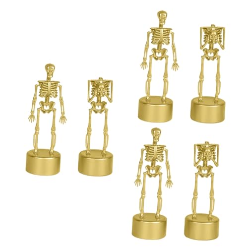 TOYANDONA 3 Sets Plastikskelettstatue Lustige Halloween-skelette für Dekorationen Skelett-heimverzierungsset 2 Stück * 3 TOYANDONA 3 Sets Plastikskelettstatue Lustige Halloween-skelette für Dekorationen Skelett-heimverzierungsset 2 Stück * 3 von TOYANDONA