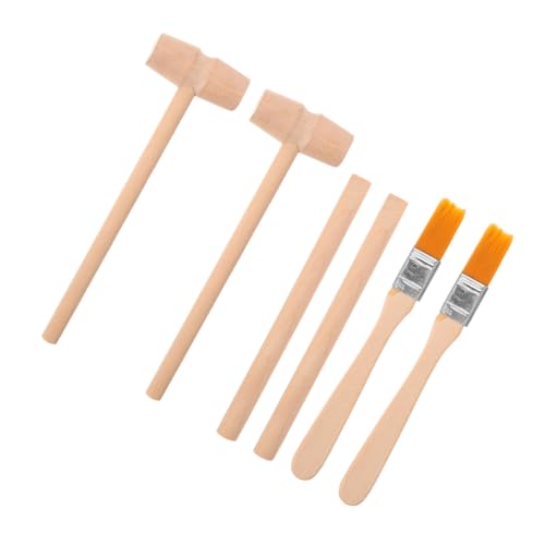 TOYANDONA 6 Stück Archäologisches Dinosaurier Ausgrabungsset Teilig Lernspielzeug mit Holzhammer Meißel Pinsel für Paläontologisches Stem Experiment Spielerisches Entdecken TOYANDONA 6 Stück Archäologisches Dinosaurier Ausgrabungsset Teilig Lernspielzeug mit Holzhammer Meißel Pinsel für Paläontologisches Stem Experiment Spielerisches Entdecken von TOYANDONA