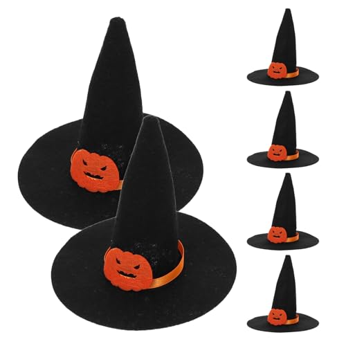 TOYANDONA 6 Stück Dekorative Weinflaschen Topper für Halloween Feiern Diy Bastelprojekte Vielseitig Einsetzbare Partydekorationen von TOYANDONA