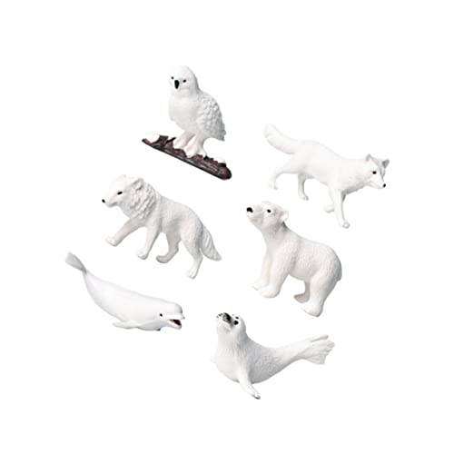 TOYANDONA 6 Stück Eisbär-Dekoration Living Room Decoration wohnzimmerdeko Nordische Tierfiguren Weiße Tierfiguren Simulationstier-Ornamente Tiere Eisbär Figur Zahlen Polar- Schnee TOYANDONA 6 Stück Eisbär-Dekoration Living Room Decoration wohnzimmerdeko Nordische Tierfiguren Weiße Tierfiguren Simulationstier-Ornamente Tiere Eisbär Figur Zahlen Polar- Schnee von TOYANDONA