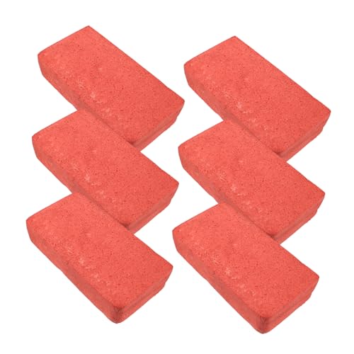 TOYANDONA 6 Stück Filmrequisiten Ziegel Bühnenrequisiten Lebensechte Schwammziegel Bühnenrequisiten Mini Rotziegel Konstruktionsspielzeug Straßen Gimmick Bausteine Filmrequisiten TOYANDONA 6 Stück Filmrequisiten Ziegel Bühnenrequisiten Lebensechte Schwammziegel Bühnenrequisiten Mini Rotziegel Konstruktionsspielzeug Straßen Gimmick Bausteine Filmrequisiten von TOYANDONA