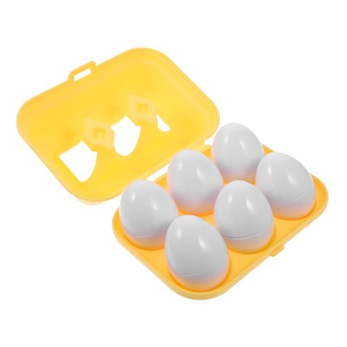 TOYANDONA Pädagogisches Babyspielzeug Passende Eier Aus Kunststoff Kleinkindspielzeug Lernspielzeug Für Jungen Und Mädchen Formerkennungsspielzeug TOYANDONA Pädagogisches Babyspielzeug Passende Eier Aus Kunststoff Kleinkindspielzeug Lernspielzeug Für Jungen Und Mädchen Formerkennungsspielzeug von TOYANDONA