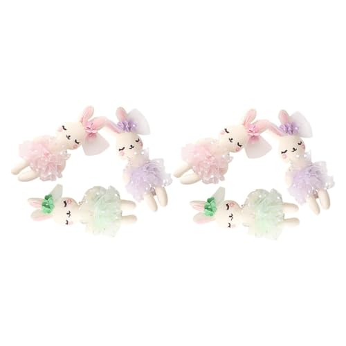 TOYANDONA 6 Stück Kaninchenpuppe Aber Kuscheltier Haarschmuck kleine Hasenpuppe Kleidung schmücken Kaninchen-Miniatur Kunsthandwerk zur Herstellung von Ornamenten DIY liefert Polyester TOYANDONA 6 Stück Kaninchenpuppe Aber Kuscheltier Haarschmuck kleine Hasenpuppe Kleidung schmücken Kaninchen-Miniatur Kunsthandwerk zur Herstellung von Ornamenten DIY liefert Polyester von TOYANDONA