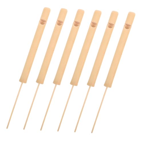 TOYANDONA 6 Stück Kindervogelflöte Flöteninstrument für Musik Vogel Flöte Vogelpfeife pfeifen Partypfeifen interaktives Vogelpfeifenspielzeug Vogelpfeifruf hölzern TOYANDONA 6 Stück Kindervogelflöte Flöteninstrument für Musik Vogel Flöte Vogelpfeife pfeifen Partypfeifen interaktives Vogelpfeifenspielzeug Vogelpfeifruf hölzern von TOYANDONA