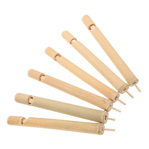 TOYANDONA 6 Stück Kindervogelflöte Zugpfeife aus Holz Vogelspielzeug für Pfeifinstrumente Vogelpfeife Vogelanruf -Pfeifinstrument Süße Pfeife pfeifen hölzern TOYANDONA 6 Stück Kindervogelflöte Zugpfeife aus Holz Vogelspielzeug für Pfeifinstrumente Vogelpfeife Vogelanruf -Pfeifinstrument Süße Pfeife pfeifen hölzern von TOYANDONA