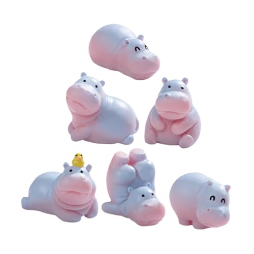 TOYANDONA 6 Stück Kleine Nilpferdpuppe Winzige Frösche In Großen Mengen Mini Tiere Mini Figuren In Großen Mengen Tier Tortenaufsatz Arktische Tierfiguren Kleine Frösche Zum TOYANDONA 6 Stück Kleine Nilpferdpuppe Winzige Frösche In Großen Mengen Mini Tiere Mini Figuren In Großen Mengen Tier Tortenaufsatz Arktische Tierfiguren Kleine Frösche Zum von TOYANDONA