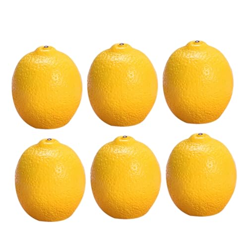 TOYANDONA 6 Stück Künstliche Früchte Zitronen Mini Obst Modell Künstliche Zitrone Gefälschte Mini Zitrone Künstliche Miniatur Zitrone Mini Faux Zitronen Mini Künstliche TOYANDONA 6 Stück Künstliche Früchte Zitronen Mini Obst Modell Künstliche Zitrone Gefälschte Mini Zitrone Künstliche Miniatur Zitrone Mini Faux Zitronen Mini Künstliche von TOYANDONA