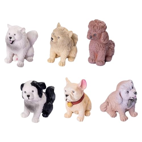 TOYANDONA 6 Stück Mikro Landschafts Hundestatue Welpenspielzeug Hundespielzeug Mini Figuren In Großen Mengen Kleine Figuren Für Mini Hundefiguren Winzige Spielzeuge Hundefiguren TOYANDONA 6 Stück Mikro Landschafts Hundestatue Welpenspielzeug Hundespielzeug Mini Figuren In Großen Mengen Kleine Figuren Für Mini Hundefiguren Winzige Spielzeuge Hundefiguren von TOYANDONA