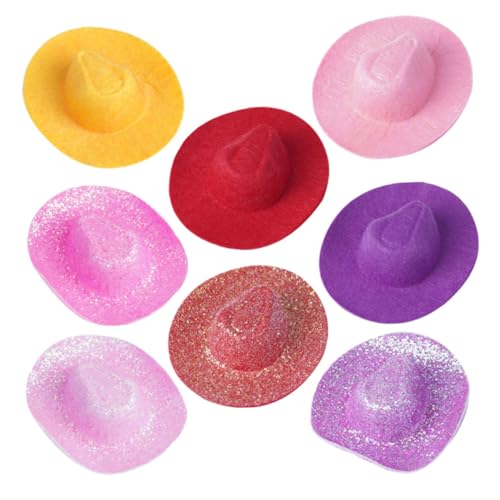TOYANDONA 6 Stück Mini-Cowboyhut doll Accessories Puppe Cowboyhut Mode Minihüte zum Basteln zarte kleine Hüte Hut für Puppen zarte Puppenhüte dekorative Miniaturhüte Mini-Hut Stoff TOYANDONA 6 Stück Mini-Cowboyhut doll Accessories Puppe Cowboyhut Mode Minihüte zum Basteln zarte kleine Hüte Hut für Puppen zarte Puppenhüte dekorative Miniaturhüte Mini-Hut Stoff von TOYANDONA