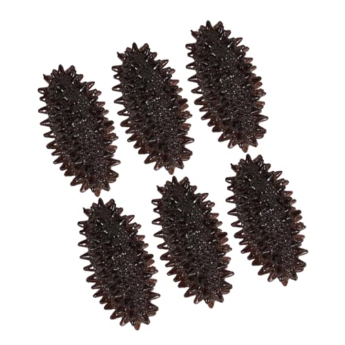 TOYANDONA 6 Stück Mini-Seegurke Home Decor wohnungsdeko hausdeko spilzeug spielwaren draußen Toy Simulation Dichtungsschnecke Seegurkendekor aus Kunststoff dekorative Seegurke PVC Dark Brown TOYANDONA 6 Stück Mini-Seegurke Home Decor wohnungsdeko hausdeko spilzeug spielwaren draußen Toy Simulation Dichtungsschnecke Seegurkendekor aus Kunststoff dekorative Seegurke PVC Dark Brown von TOYANDONA