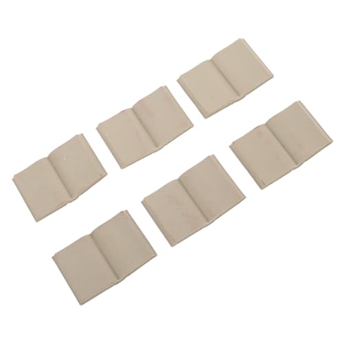 TOYANDONA 6 Stück Mini -Taschenbuch Puppenhaus Bücherregal Realistische Spielzeuge für Vorschule DIY Puppenhaus Zubehör für Puppenhausmodelle Puppenhaus-Buchornament Plastik Brown TOYANDONA 6 Stück Mini -Taschenbuch Puppenhaus Bücherregal Realistische Spielzeuge für Vorschule DIY Puppenhaus Zubehör für Puppenhausmodelle Puppenhaus-Buchornament Plastik Brown von TOYANDONA