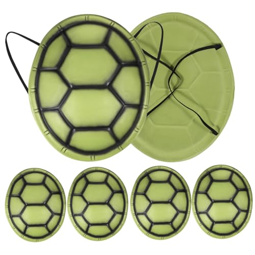 TOYANDONA 6 Stück Realistische Eva Schildkrötenpanzer für Halloween Cosplay Kostüm Deko Leicht zu Reinigen Vielseitiges Party Accessoire für Fasching und Kostümfest TOYANDONA 6 Stück Realistische Eva Schildkrötenpanzer für Halloween Cosplay Kostüm Deko Leicht zu Reinigen Vielseitiges Party Accessoire für Fasching und Kostümfest von TOYANDONA