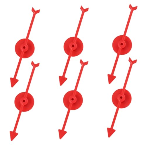 TOYANDONA 6 Stück Rotierender Zeiger Aus Kunststoff Ring Zappeln Für Rad Verlosen Kleinigkeiten Spiele Stapler Zappelt Spielpfeilrotation Brettspiel Rotierende Pfeile Abs TOYANDONA 6 Stück Rotierender Zeiger Aus Kunststoff Ring Zappeln Für Rad Verlosen Kleinigkeiten Spiele Stapler Zappelt Spielpfeilrotation Brettspiel Rotierende Pfeile Abs von TOYANDONA