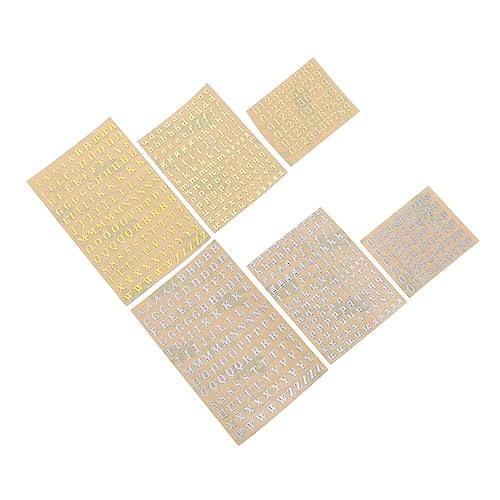 TOYANDONA 6 Stück Selbstklebende und Zahlenaufkleber DIY Dekorationsaufkleber für Kreative Projekte Goldene und Silberne Schriftzüge für Briefkästen Wände Scrapbooking und Mehr TOYANDONA 6 Stück Selbstklebende und Zahlenaufkleber DIY Dekorationsaufkleber für Kreative Projekte Goldene und Silberne Schriftzüge für Briefkästen Wände Scrapbooking und Mehr von TOYANDONA