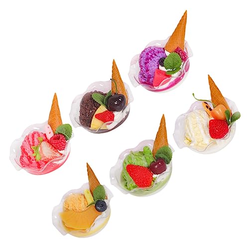 TOYANDONA 6 Stück Simulation Dessert Modell Requisiten Vorspeise Eisbecher Puddingbecher Dessertbecher Eisschale Eisbehälter Wurstwaren Kleine Desserttöpfe Dessert Schnapsgläser Kuchen PVC TOYANDONA 6 Stück Simulation Dessert Modell Requisiten Vorspeise Eisbecher Puddingbecher Dessertbecher Eisschale Eisbehälter Wurstwaren Kleine Desserttöpfe Dessert Schnapsgläser Kuchen PVC von TOYANDONA