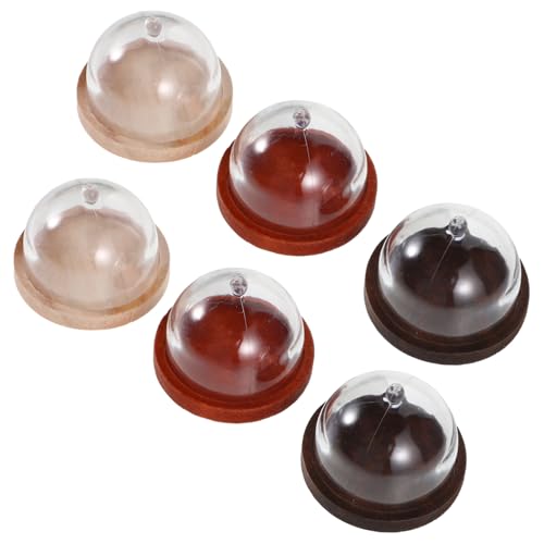 TOYANDONA 6 Stück Simulationskuchenabdeckung Miniatur-küchentablett Miniatur-küchendekor Mini-tortenständer Miniatur-kuchendeckel Mini-kuchenplatte Mini-kuchenblech Kuchenblech Aus Holz Pp TOYANDONA 6 Stück Simulationskuchenabdeckung Miniatur-küchentablett Miniatur-küchendekor Mini-tortenständer Miniatur-kuchendeckel Mini-kuchenplatte Mini-kuchenblech Kuchenblech Aus Holz Pp von TOYANDONA