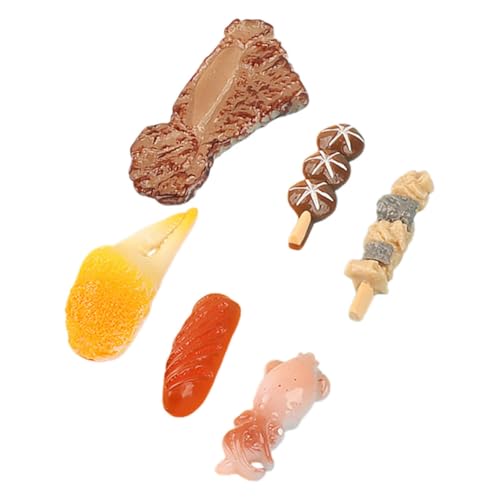 TOYANDONA 6 Stück Simulierte Lebensmittel Ornamente Zum Basteln Mini Ornament Puppenhaus Snack Miniatur Snack Mini Snack Ornament Mini Lebensmittel Foto Requisite Mini TOYANDONA 6 Stück Simulierte Lebensmittel Ornamente Zum Basteln Mini Ornament Puppenhaus Snack Miniatur Snack Mini Snack Ornament Mini Lebensmittel Foto Requisite Mini von TOYANDONA