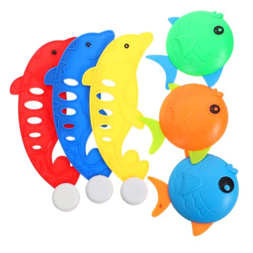 TOYANDONA 6 Stück Tauchen Schwimmspielzeug Poolspielzeug Wasserspielzeug Badespielzeug Tauchspielzeug Für Partydekorationen Poolfischspielzeug Plastik TOYANDONA 6 Stück Tauchen Schwimmspielzeug Poolspielzeug Wasserspielzeug Badespielzeug Tauchspielzeug Für Partydekorationen Poolfischspielzeug Plastik von TOYANDONA