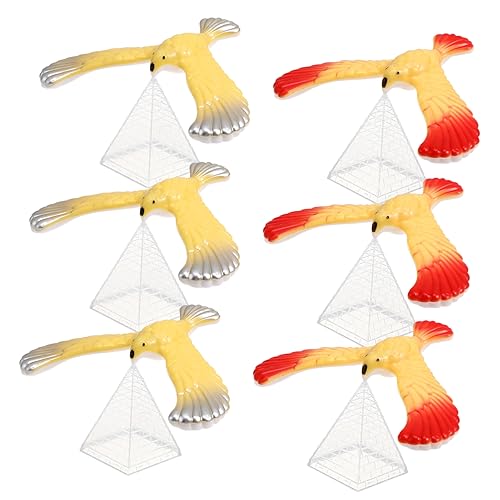TOYANDONA 6 Stück Teiliges Balance Adler aus Hochwertigem Kunststoff Pädagogisches Kinderspielzeug zur Motorischer Fähigkeiten Leichtes Langlebiges Lernspielzeug für Jungen TOYANDONA 6 Stück Teiliges Balance Adler aus Hochwertigem Kunststoff Pädagogisches Kinderspielzeug zur Motorischer Fähigkeiten Leichtes Langlebiges Lernspielzeug für Jungen von TOYANDONA
