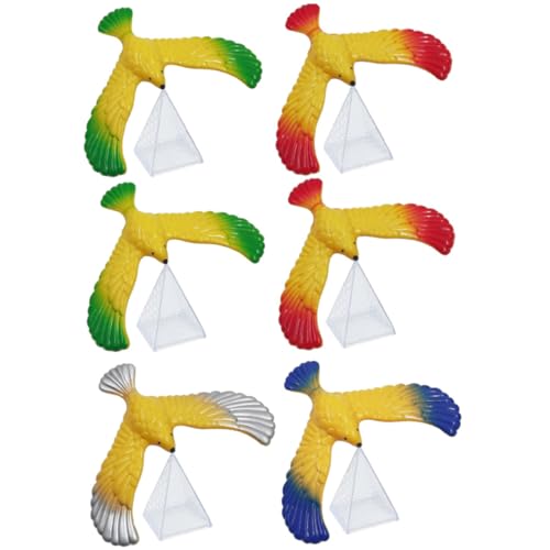 TOYANDONA 6 Stück Teiliges Balancierendes Adler Lernspielzeug aus Kunststoff Pädagogisches Balance Spiel für Fördert Konzentration und Motorische Entwicklung für Jungen und von TOYANDONA
