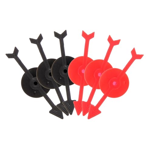 TOYANDONA 6 Stück Teiliges DIY Spielzeugsortiment mit Kunststoff Zeigern Lange Pfeile in Schwarz und Rot Ersatzteile für Zahlen Drehspiel Interaktives Party und Brettspiel Zubehör TOYANDONA 6 Stück Teiliges DIY Spielzeugsortiment mit Kunststoff Zeigern Lange Pfeile in Schwarz und Rot Ersatzteile für Zahlen Drehspiel Interaktives Party und Brettspiel Zubehör von TOYANDONA