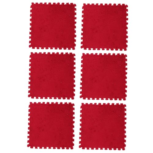 TOYANDONA 6 Stück Teiliges Flauschige Eva Bodenmatten Weiche rutschfeste Spielmatten für Haushalt und Kinderzimmer Vielseitige Puzzlematten als Bodenkissen Waschbar und Strapazierfähig TOYANDONA 6 Stück Teiliges Flauschige Eva Bodenmatten Weiche rutschfeste Spielmatten für Haushalt und Kinderzimmer Vielseitige Puzzlematten als Bodenkissen Waschbar und Strapazierfähig von TOYANDONA