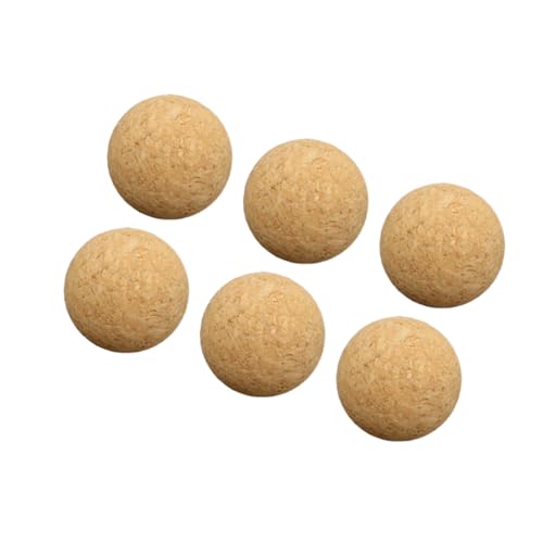 TOYANDONA 6 Stück Teiliges Fußbälle für Tischfußball Tischspiel Interaktiver Soccer Ball Geeignet für Standard Tische Drinnen und Draußen von TOYANDONA