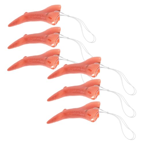 TOYANDONA 6 Stück Teiliges Hexennasen Realistische Verkleidungsnase für Halloween Vielseitiges Party Accessoire für Cosplay Familienfeiern Fasching und Lustige Rollenspiele von TOYANDONA
