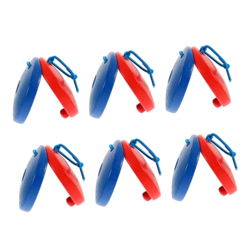 TOYANDONA 6 Stück Teiliges Holz Orff Percussion für Bunte Kastagnetten Glatte Oberfläche Umweltfreundlich Fördert Rhythmusgefühl und Musikalische Früherziehung Spielerisches Lernen für TOYANDONA 6 Stück Teiliges Holz Orff Percussion für Bunte Kastagnetten Glatte Oberfläche Umweltfreundlich Fördert Rhythmusgefühl und Musikalische Früherziehung Spielerisches Lernen für von TOYANDONA