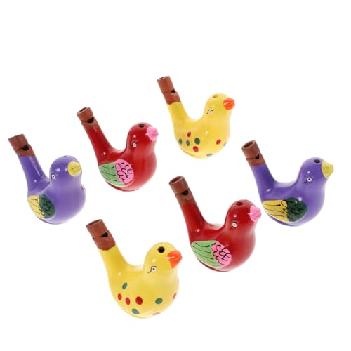 TOYANDONA 6 Stück Teiliges Keramische Wasser Vogelpfeifen Distinctive Tourismuskraftwerke Kreative Kinderspielzeuge Sichere für Party und Festtagsunterhaltung TOYANDONA 6 Stück Teiliges Keramische Wasser Vogelpfeifen Distinctive Tourismuskraftwerke Kreative Kinderspielzeuge Sichere für Party und Festtagsunterhaltung von TOYANDONA