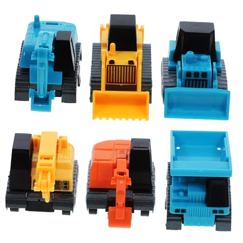 TOYANDONA 6 Stück Teiliges Mini Pull Back Baustellenfahrzeuge aus Kleine Friktionsautos für Kleinkinder Sicher und Handlich Fördert Feinmotorik und Kognitive Entwicklung TOYANDONA 6 Stück Teiliges Mini Pull Back Baustellenfahrzeuge aus Kleine Friktionsautos für Kleinkinder Sicher und Handlich Fördert Feinmotorik und Kognitive Entwicklung von TOYANDONA