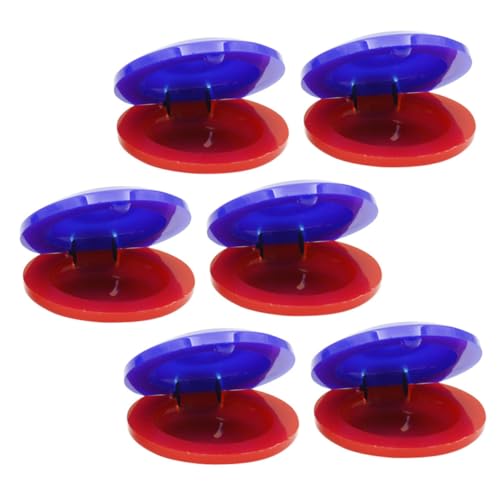 TOYANDONA 6 Stück Teiliges Percussion Musikinstrument für Bunte Orff Castanets aus Pädagogisches Musikspielzeug zur Frühkindlichen von Rhythmusgefühl und Gehör TOYANDONA 6 Stück Teiliges Percussion Musikinstrument für Bunte Orff Castanets aus Pädagogisches Musikspielzeug zur Frühkindlichen von Rhythmusgefühl und Gehör von TOYANDONA