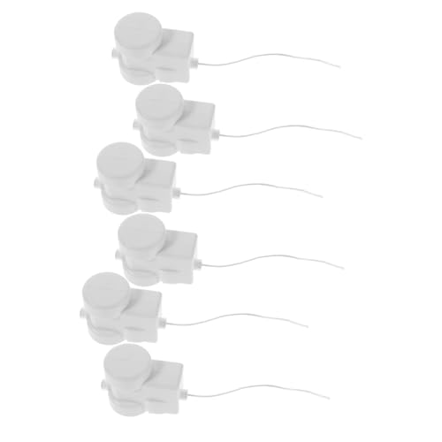 TOYANDONA 6 Stück Teiliges Pull String Vibrationsmotor Kunststoffmechanismus für Plüschspielzeug Einfache Installation für DIY Bastelprojekte und Kinderinteraktionen von TOYANDONA