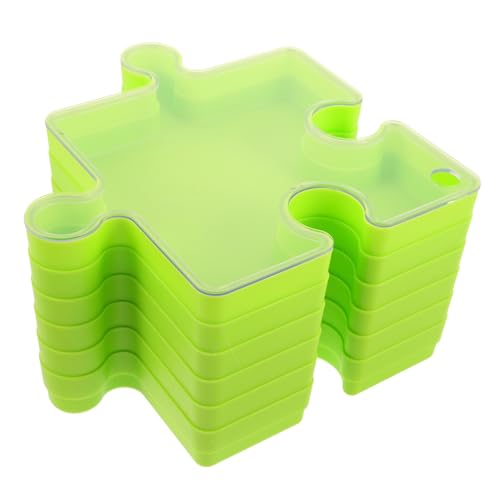 TOYANDONA 6 Stück Teiliges Puzzle Sortier mit Staubschutzdeckel Großer Stapelbarer Kunststoff Organizer für Perlen und Bastelprojekte Kindersicherer Puzzle Aufbewahrungskasten TOYANDONA 6 Stück Teiliges Puzzle Sortier mit Staubschutzdeckel Großer Stapelbarer Kunststoff Organizer für Perlen und Bastelprojekte Kindersicherer Puzzle Aufbewahrungskasten von TOYANDONA