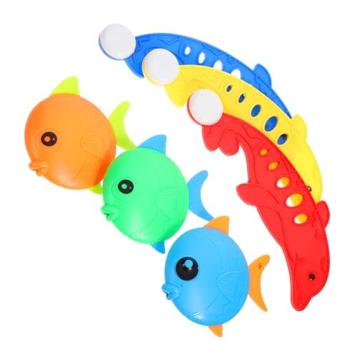 TOYANDONA 6 Stück Teiliges Tauchtier mit Delfinen und Fischen Robustes Wasserspielzeug für Jahre Altersgerechtes Poolspielzeug für Sommer Schwimmspaß und Tauchspiele im Schwimmbad von TOYANDONA