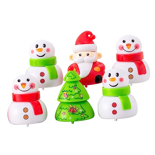 TOYANDONA 6 Stück Teiliges Weihnachts Rückziehspielzeug für Kindgerechte Batteriefrei mit Liebevollem Weihnachtsdesign Mitgebsel und Partygeschenk für Kleinkinder und Mädchen TOYANDONA 6 Stück Teiliges Weihnachts Rückziehspielzeug für Kindgerechte Batteriefrei mit Liebevollem Weihnachtsdesign Mitgebsel und Partygeschenk für Kleinkinder und Mädchen von TOYANDONA