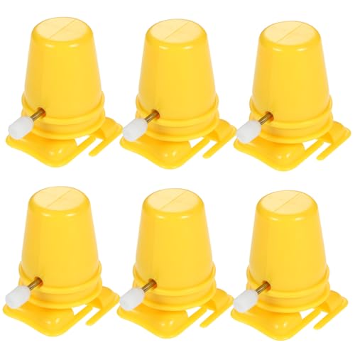 TOYANDONA 6 Stück Teiliges mechanisches Roboter Mechanismen Gelb DIY Spielzeugbewegung Ersatzteile für Mechanische Aufziehroboter Kompakte Bewegung für Basteln und Reparatur TOYANDONA 6 Stück Teiliges mechanisches Roboter Mechanismen Gelb DIY Spielzeugbewegung Ersatzteile für Mechanische Aufziehroboter Kompakte Bewegung für Basteln und Reparatur von TOYANDONA