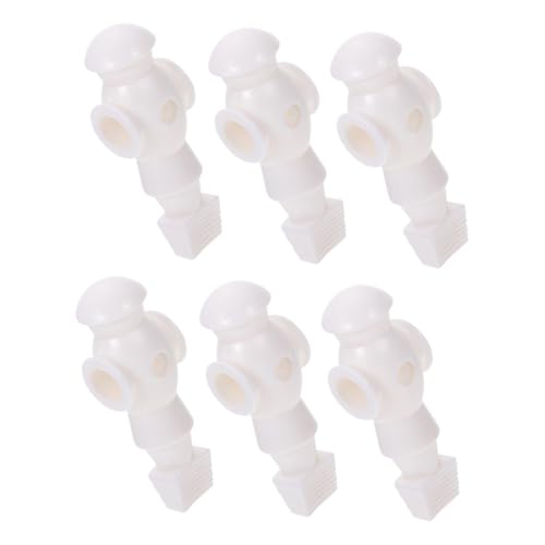 TOYANDONA 6 Stück Tischfußballspieler Figuren Robuste Kicker Puppen für Tischfußball Kompatibel mit Standard Tischfußballanlagen Langlebig und Geruchlos für Stundenlangen Spielspaß TOYANDONA 6 Stück Tischfußballspieler Figuren Robuste Kicker Puppen für Tischfußball Kompatibel mit Standard Tischfußballanlagen Langlebig und Geruchlos für Stundenlangen Spielspaß von TOYANDONA