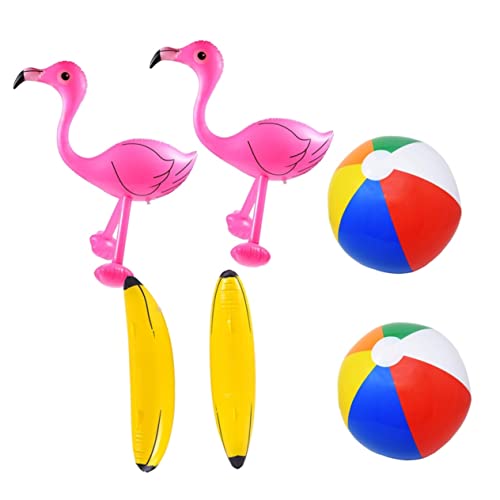 TOYANDONA 6 Stück aufblasbares Schwimmspielzeug Schwimmen Ball Banane Wasser für kinderspielzeug Toys Simulation aufblasbares Strandspielzeug Colorful TOYANDONA 6 Stück aufblasbares Schwimmspielzeug Schwimmen Ball Banane Wasser für kinderspielzeug Toys Simulation aufblasbares Strandspielzeug Colorful von TOYANDONA