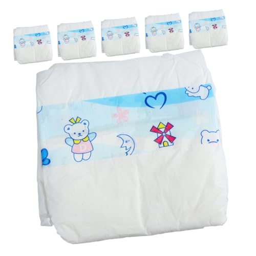 TOYANDONA 6 Stücke Puppen-Anziehwindel Geburtstagsgeschenk für Puppen zubehör Puppenwindel Babypuppe hat Puppenkleidung Windeln für Puppen Kleine Puppenwindeln Plastik Blue TOYANDONA 6 Stücke Puppen-Anziehwindel Geburtstagsgeschenk für Puppen zubehör Puppenwindel Babypuppe hat Puppenkleidung Windeln für Puppen Kleine Puppenwindeln Plastik Blue von TOYANDONA