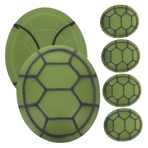 TOYANDONA 6 Stücke Schildkröte Shell Cosplay Requisiten Eva Halloween Schildkröte Shell Prop Schildkröte Shell Dekorationen Kostüm TOYANDONA 6 Stücke Schildkröte Shell Cosplay Requisiten Eva Halloween Schildkröte Shell Prop Schildkröte Shell Dekorationen Kostüm von TOYANDONA