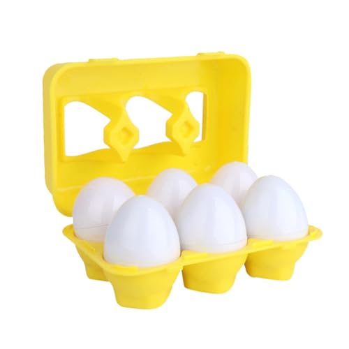 TOYANDONA 6 Teiliges Paar Kinderspielzeug Lustiges Ei Simulation Ei Lernspielzeug Eierspielzeug Kunststoff Lernspielzeug Erkennungsspielzeug Interessantes Osterspielzeug Abs Kunststoff TOYANDONA 6 Teiliges Paar Kinderspielzeug Lustiges Ei Simulation Ei Lernspielzeug Eierspielzeug Kunststoff Lernspielzeug Erkennungsspielzeug Interessantes Osterspielzeug Abs Kunststoff von TOYANDONA