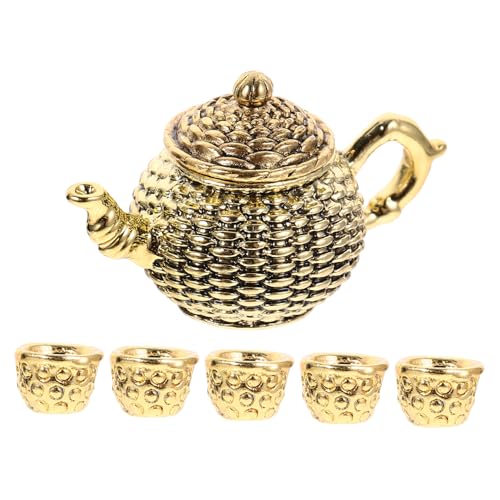 TOYANDONA 6-Teiliges Set simulierte Teetassendekoration Sieb Desktop-Ornament wiederverwendbar Miniatures blumentöpfe für hydrokultur Mini-Ornament Teetassenverzierung Zinklegierung Silver TOYANDONA 6-Teiliges Set simulierte Teetassendekoration Sieb Desktop-Ornament wiederverwendbar Miniatures blumentöpfe für hydrokultur Mini-Ornament Teetassenverzierung Zinklegierung Silver von TOYANDONA
