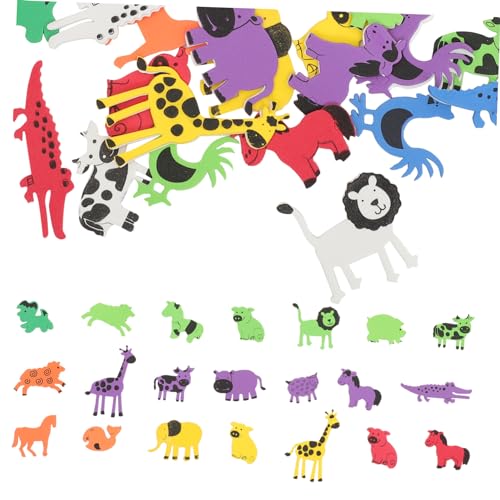 TOYANDONA 60 Blatt Selbstklebende Aufkleber Klebrig Entzückender Schaumstoffaufkleber Etiketten Schwarze Aufkleber Abziehbilder Aufkleber Für Die Party Aufkleber Große Aufkleber Eva von TOYANDONA