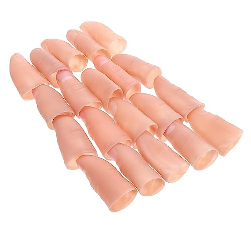 TOYANDONA 60stücke Magische Fingerkuppen Für Zaubertricks Fingerhülsen Als Bühnenrequisiten Und Partyspielzeug Für Kreative Aufführungen Und Streiche TOYANDONA 60stücke Magische Fingerkuppen Für Zaubertricks Fingerhülsen Als Bühnenrequisiten Und Partyspielzeug Für Kreative Aufführungen Und Streiche von TOYANDONA