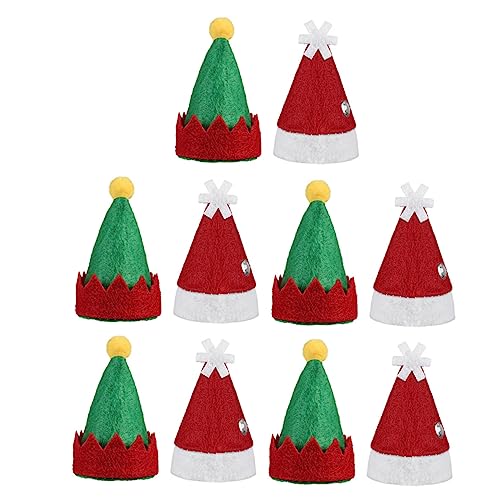 TOYANDONA 60 Stück Mini Weihnachtsmützen für Wiederverwendbare Atmungsaktive Kappen Deko für Festliche Anlässe Hochwertige Materialien Niedliche Weihnachtsmuster TOYANDONA 60 Stück Mini Weihnachtsmützen für Wiederverwendbare Atmungsaktive Kappen Deko für Festliche Anlässe Hochwertige Materialien Niedliche Weihnachtsmuster von TOYANDONA