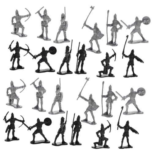 TOYANDONA 60 Stück Teiliges Antike Soldaten Spielfiguren aus Robustem Kunststoff Detailreiche Mittelalterliche und Römische Ritter Modelle Präzise Gefertigt für Sammler Historischer TOYANDONA 60 Stück Teiliges Antike Soldaten Spielfiguren aus Robustem Kunststoff Detailreiche Mittelalterliche und Römische Ritter Modelle Präzise Gefertigt für Sammler Historischer von TOYANDONA